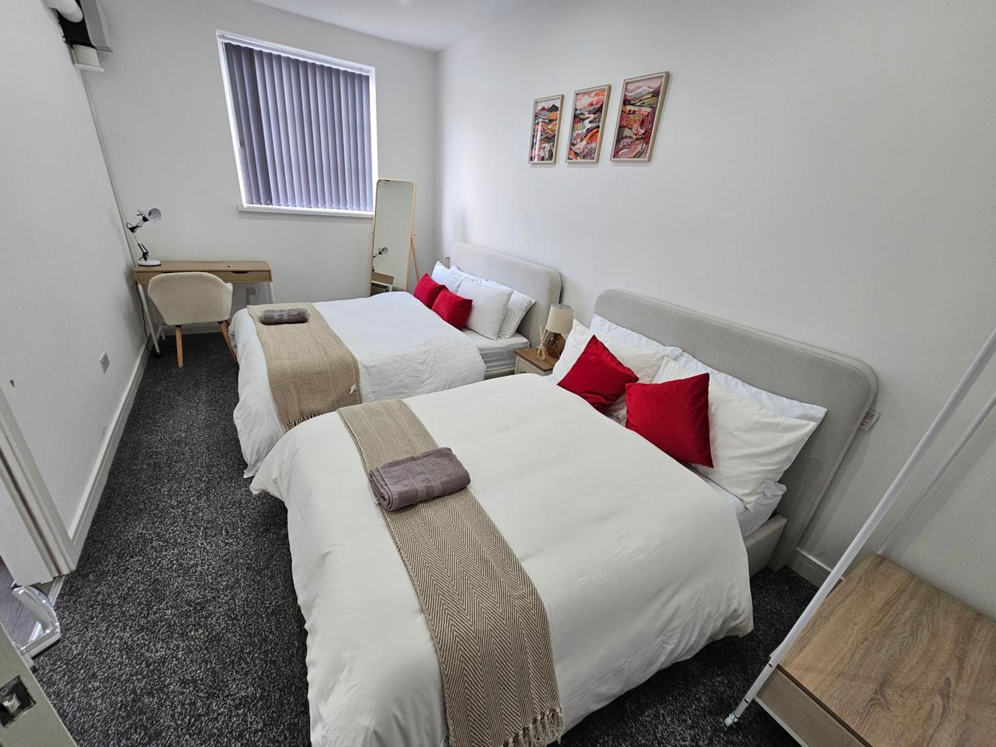 Stylish 1 Bed Apartment In Newly Refurbished Building W/ Parking & Wi-Fi Birmingam Exterior foto